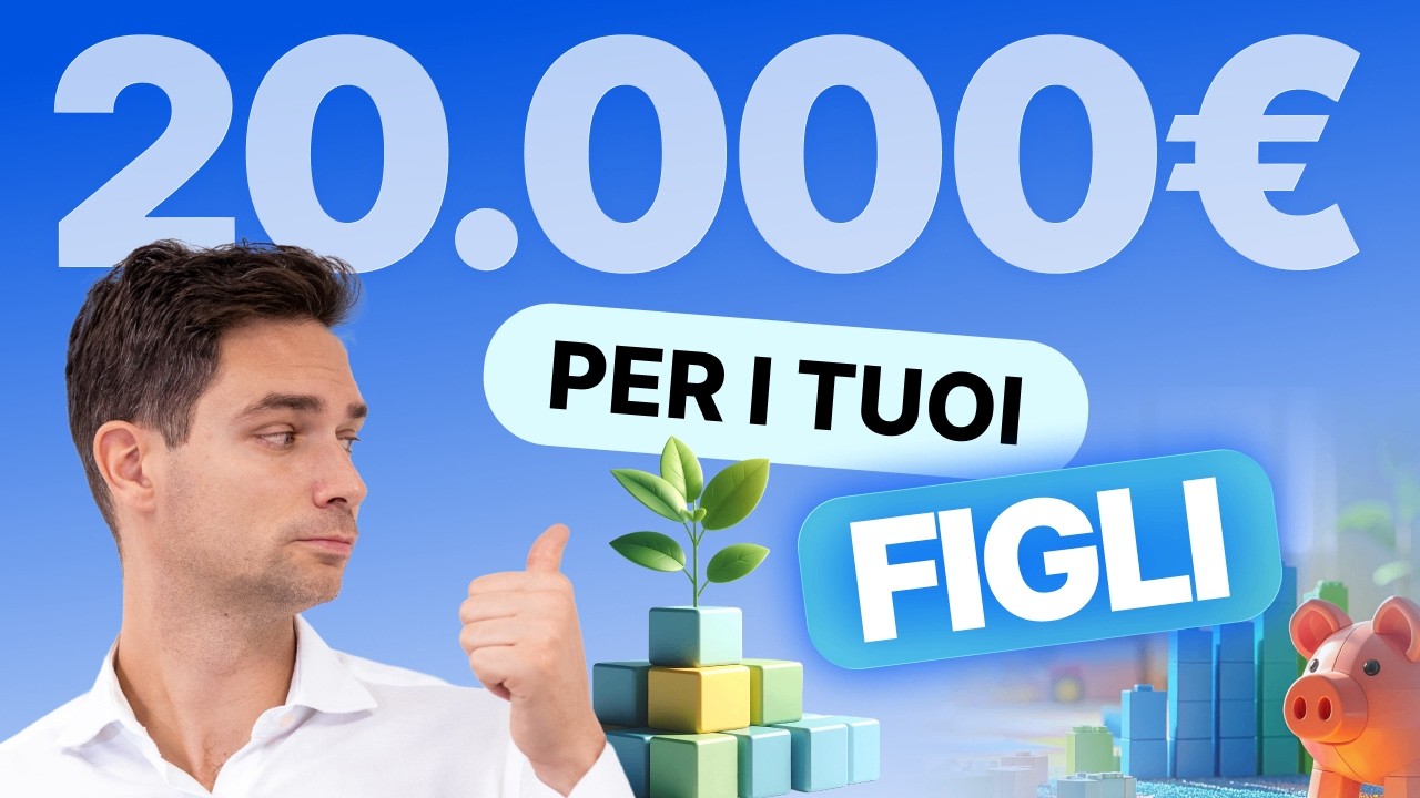 Come investire per i tuoi figli: la strategia completa da 0 a 18 anni