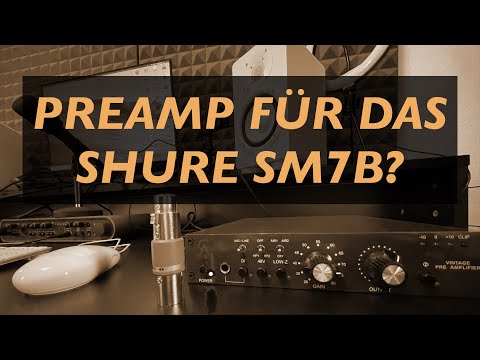 Preamp für Shure SM7B? Golden Age Project Pre 73 vs Fethead vs Audio Interface