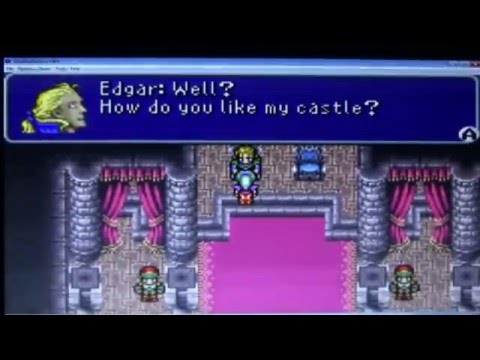 Final Fantasy III, Episode 3: EDGAR YOU PINHEAD!!!