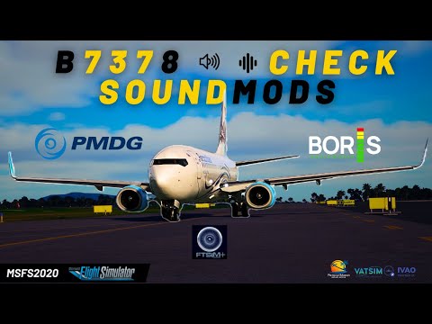 Exploring PMDG 737-800 Sound Mods | FTSIM+ & Boris AudioWorks | MSFS 2020
