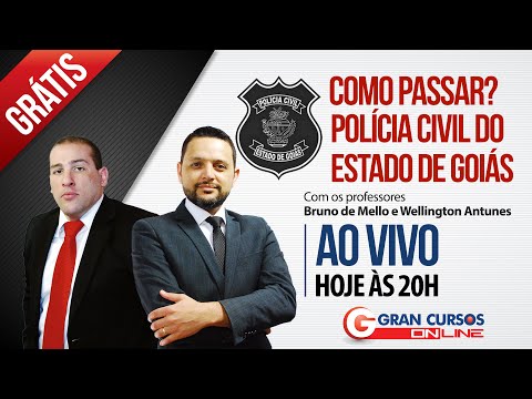 Como Passar ? | Concurso PC-GO 2016 - Agente e Escrivão