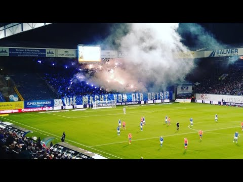 CHOREO AND PYROSHOW HANSA ROSTOCK ULTRAS TONIGHT || HANSA ROSTOCK VS DARMSTADT 18.02.2023