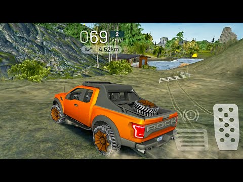 Extreme Driving Off Road Pickup Car - New Mega Skins | Android Gameplay