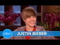 Justin Bieber S Second Interview On The Ellen Show