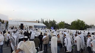 תפילת הלל בשירה שמחה וכוונת הלב במאהל הגבורה | הרב שמואל אליהו | יום העצמאות תשפ"ה (הרב שמואל אליהו) - התמונה מוצגת ישירות מתוך אתר האינטרנט יוטיוב. זכויות היוצרים בתמונה שייכות ליוצרה. קישור קרדיט למקור התוכן נמצא בתוך דף הסרטון