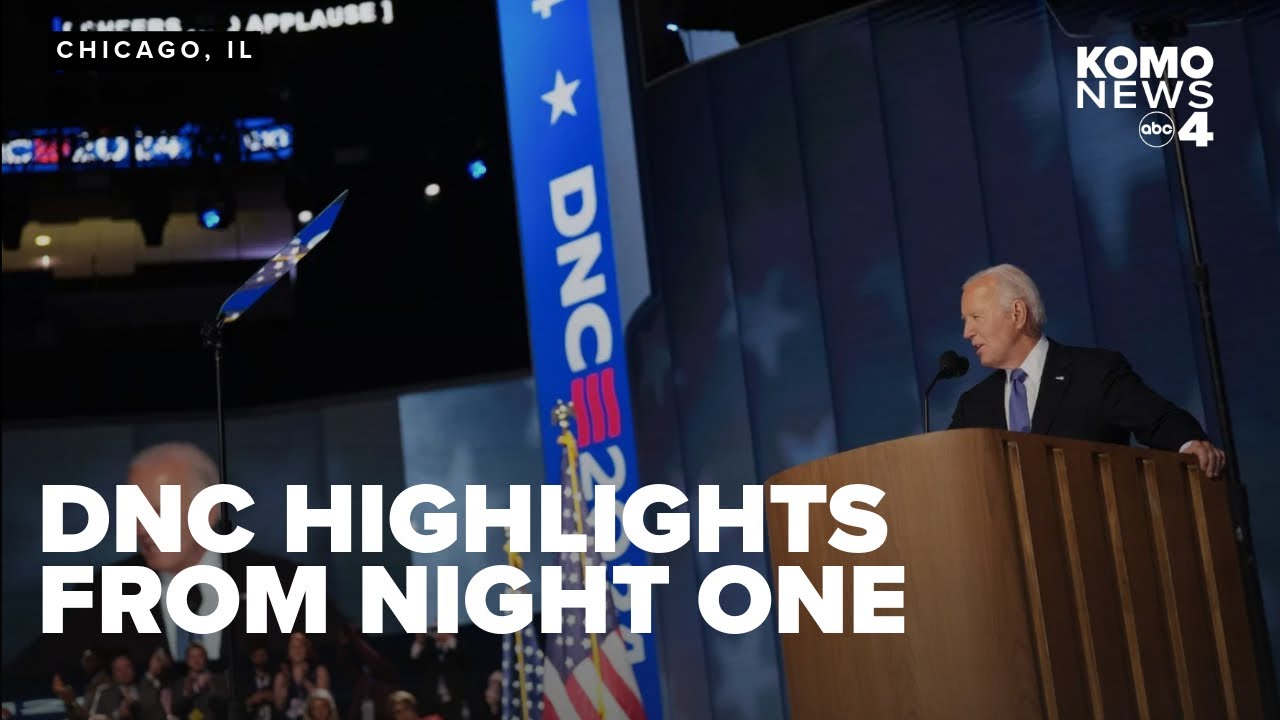Highlights from the #DNC on Night 1: Joe Biden, Kamala Harris, and more