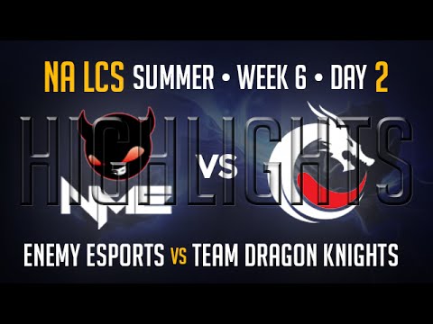 Enemy Esports vs Team Dragon Knights HIGHLIGHTS | Week 6 NA LCS Summer Split 2015 S5 | NME vs TDK W6
