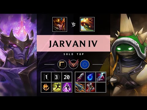 Jarvan IV Top vs Rammus - EUW Grandmaster Patch 25.15