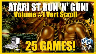 25 Atari ST Run and Gun Games #1 Vertical Scrolling