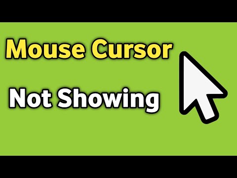 Laptop Mouse Cursor not Showing | Computer me Mouse Pointer nahi Dikh raha hai Windows 11