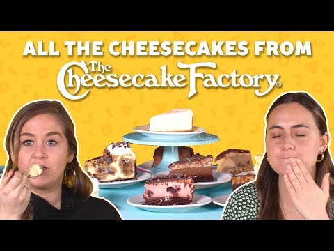 Experimentamos todos os cheesecakes da The Cheesecake Factory | Food NetworkNetwork