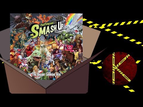 Smashup The Bigger Geekier Box Unboxing