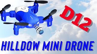 Fastest Little Mini Drone, The Hilldow D12, Is It The Best Mini Drone For $39? #hilldowminidrone