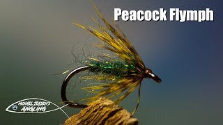 Peacock Flymph - wet fly tying