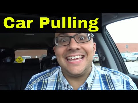 Part of a video titled 4 Causes Of A Car Pulling Left Or Right - YouTube