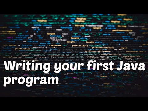 Creating Your First Java Program Hello World Beginners Course For Java Lesson 2