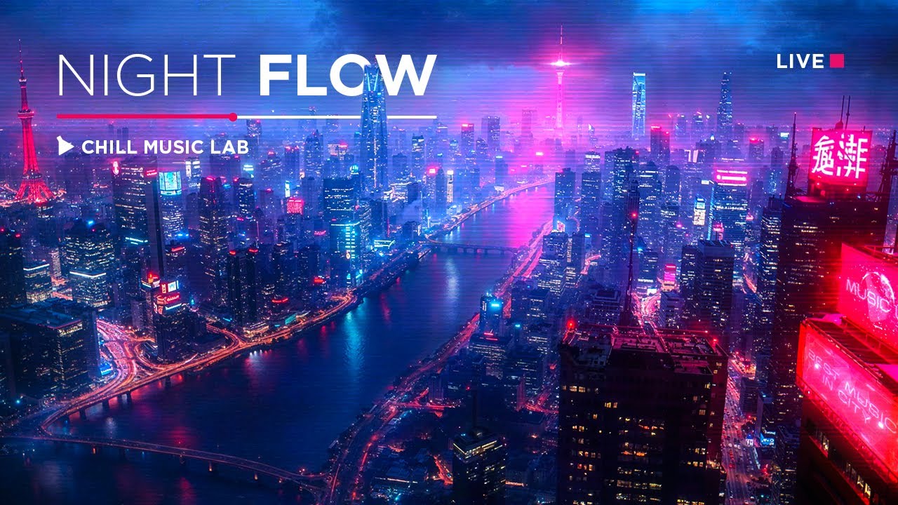 Night Flow Music — Neon City Radio for Focus & Productivity