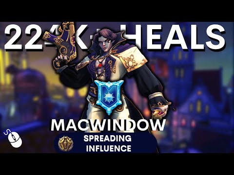 224K+ Heals CORVUS BETTER THAN EVER MacWindow (Diamond) Paladins   Pro Corvus Spreading Influence
