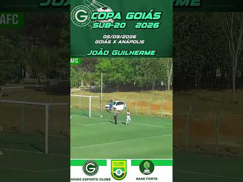 GOL DO JOÃO GUILHERME | GOIÁS 5 X 1 ANÁPOLIS | COPA GOIÁS SUB-20 | 05/09/2026