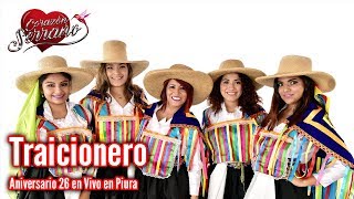 Video Traicionero (En Vivo) de Corazón Serrano