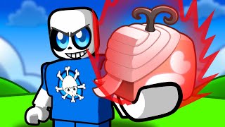 I Fully Upgraded The OVERPOWERED Pain Fruit In Blox Fruits