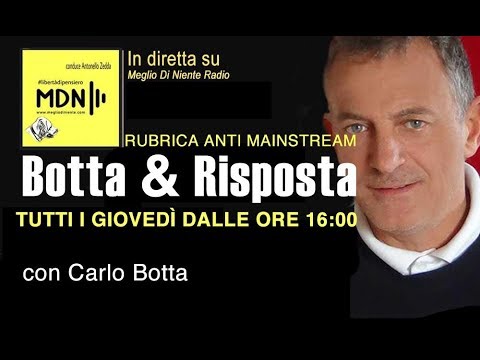 🔴 Botta e risposta | Carlo botta | #bottaerisposta