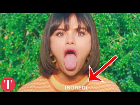 The Hidden Truth Behind Selena Gomez Back To You Music Video