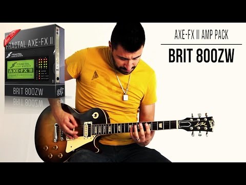 Marshall JCM800ZW Zakk Wylde Signature for Axe-FX II | Metal Demo (Brit 800ZW)