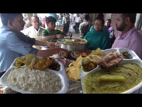 Bengalis Favorite Dish in Office Lunch Time |Rice |Khichdi |Veg Curry | Fish |Street Food Loves You Video