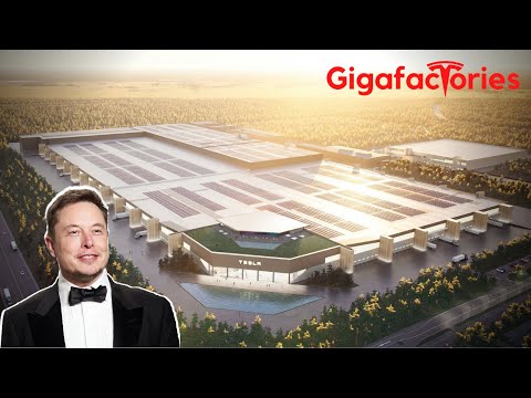 Tesla Gigafactories Around The World