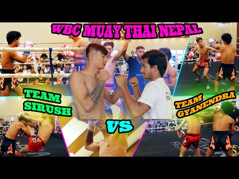 Sirush Bhuju Vs Gyanendra Singh Muay Thai Fight| #mma #ufc #trend #viral #fyp #muaythai #wbc #nepal