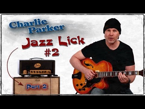 Charlie Parker Lick #2 Breakdown - Jazz Guitar Lesson - Arpeggio and Chromatic Lines