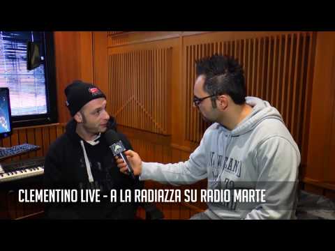 CLEMENTINO ospite a LA RADIAZZA su Radio Marte con Movida Loca Tv
