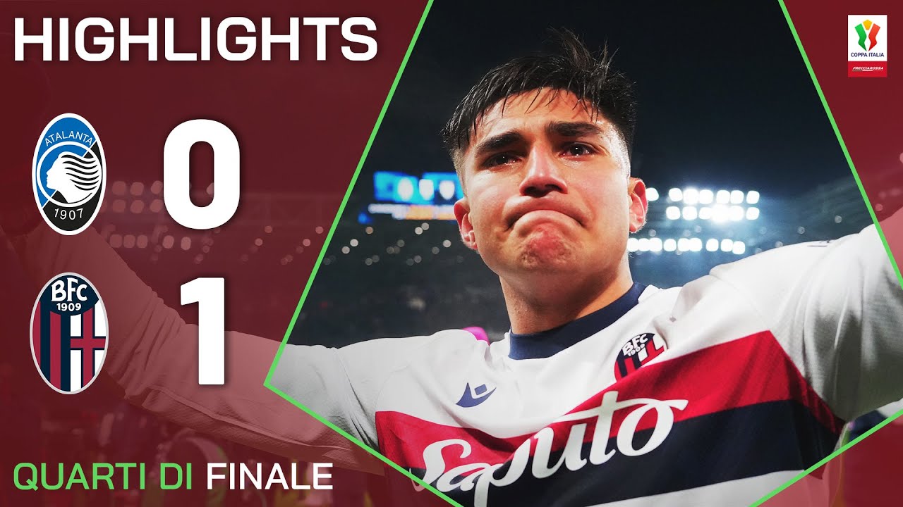 ATALANTA-BOLOGNA 0-1 | HIGHLIGHTS | QUARTI DI FINALE | Coppa Italia Frecciarossa 2024/25