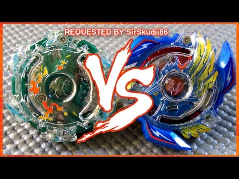 Kaiser Kerbeus .G.O vs Victory Valkyrie .M.U - BATALHA BEYBLADE BURST!!