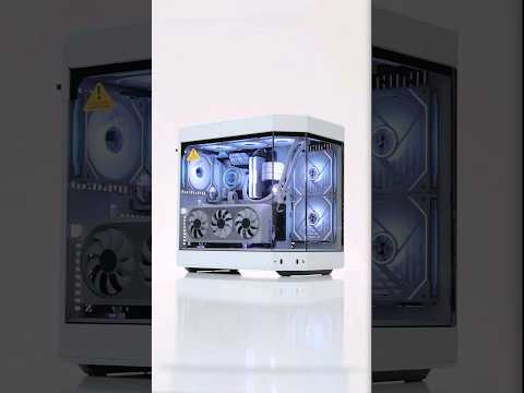 HYTE Y60 스노우 화이트 고사양 게이밍 PC ❄️  #14700KF #RTX4070Ti #pc #pcbuild #desktop #gaming