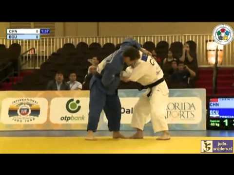 Judo 2013 Grand Prix Miami: Chen (CHN) - Preciado (ECU) [-60kg]