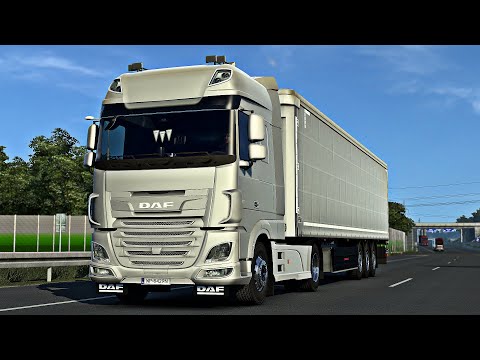 ETS2 1.41 - ProMods 2.56 - DAF XF 480 Euro 6 - Trip: Amsterdam - Frankfurt