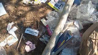 Bum Camps behind Bi-Mart & Big Lots - North Bend, OR - 9/9/2023