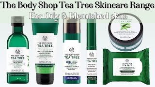 The Body Shop Tea Tree Skincare Range For Oily & Blemished skin In sri Lanka Wit