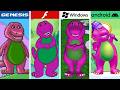 Evolution Of Barney Friends Games