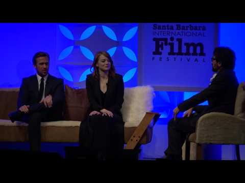 SBIFF 2017 - Ryan Gosling & Emma Stone Discuss "La La Land"'s "LA Worships" Line