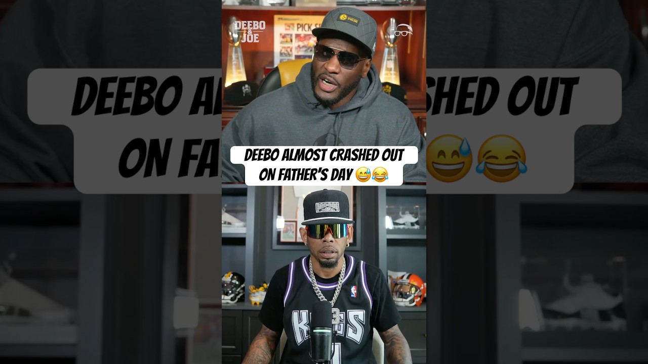 Deebo’s sons might have gotten out of the doghouse on Father’s Day 😅😂 #DeeboAndJoe