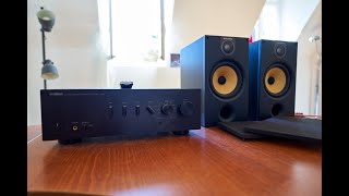 Video thumbnail for Yamaha A-S701 Integrated Amplifier Review by DrJLT