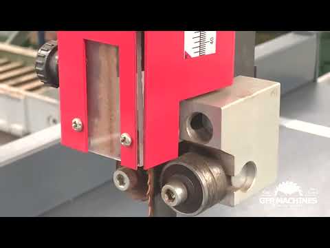 Bandsaw with sliding table preview and upclose | GFP Machines