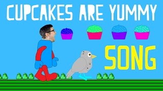 Cupcakes are Yummy | Cupcake Song for Kids | Funny Cupcake Video Games #cupcakes