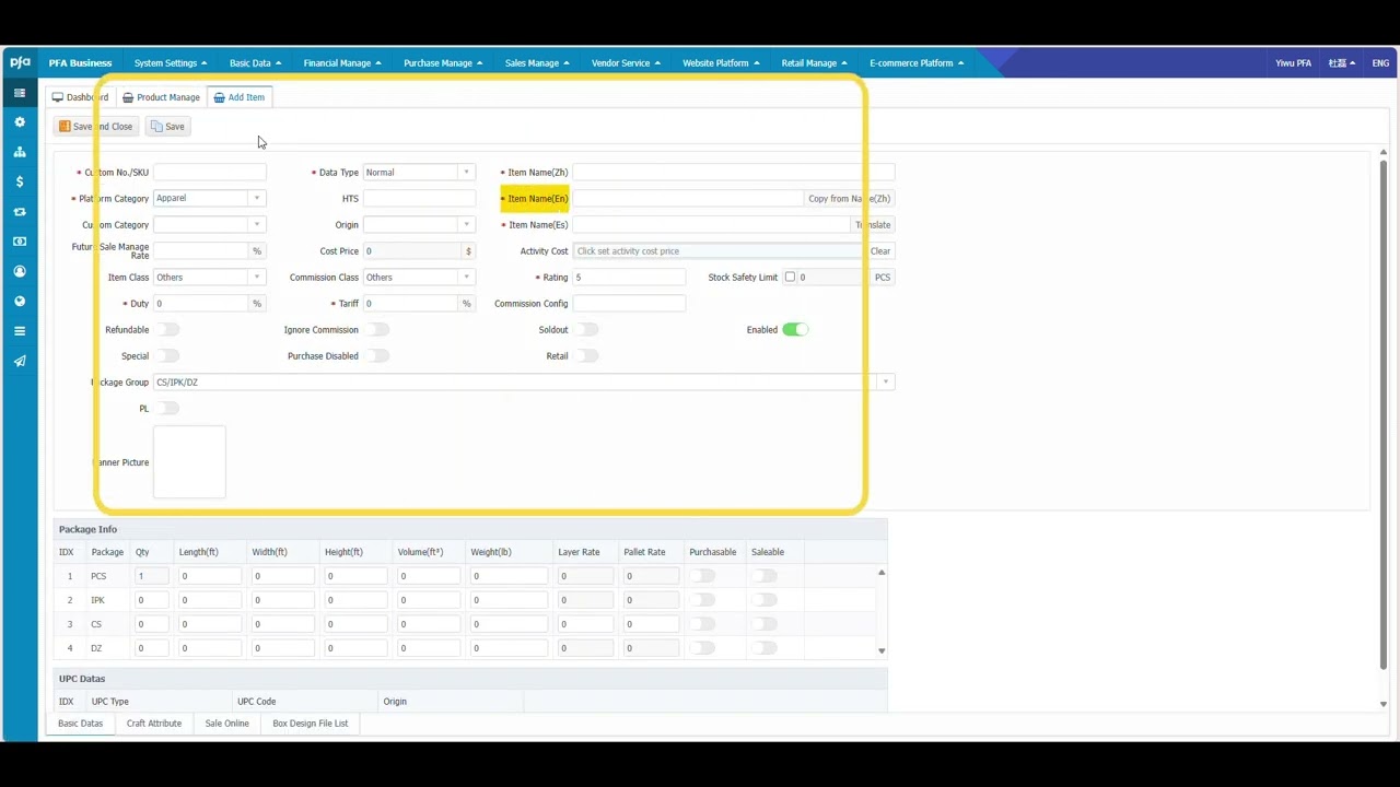 Product Manage English