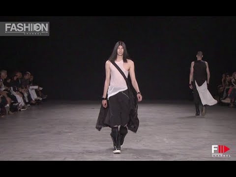 RICK OWENS Spring Summer 2010 Menswear - Fashion Channel