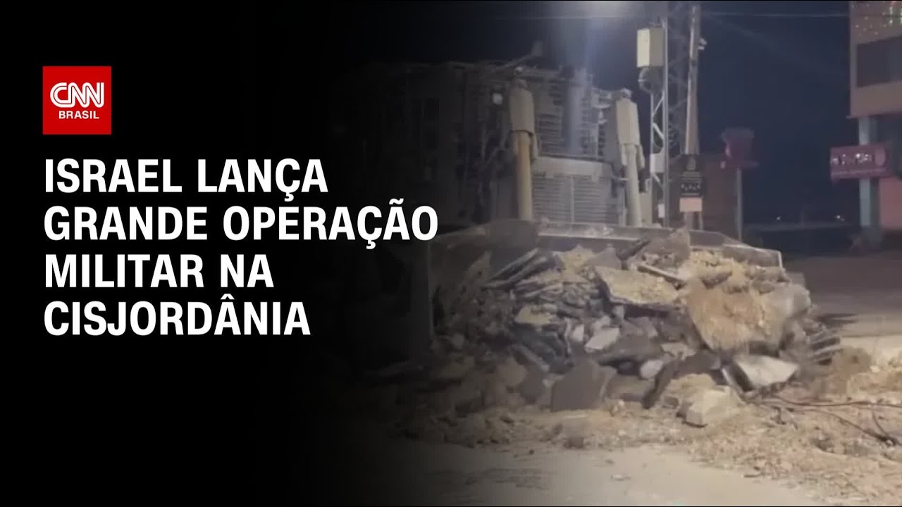 Israel lança grande operação militar na Cisjordânia | CNN 360º