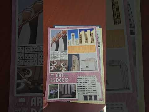 Pôsteres da arquitetura Art Déco de Goiânia #decoração #arquitetura #artdeco #goiania #goias